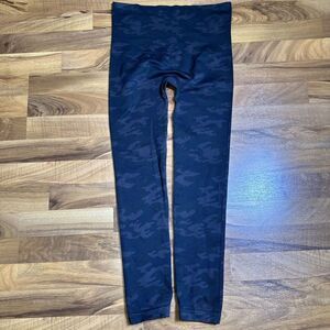 Spanx Look‎ At Me Now Camo Leggings Women's Size 1X